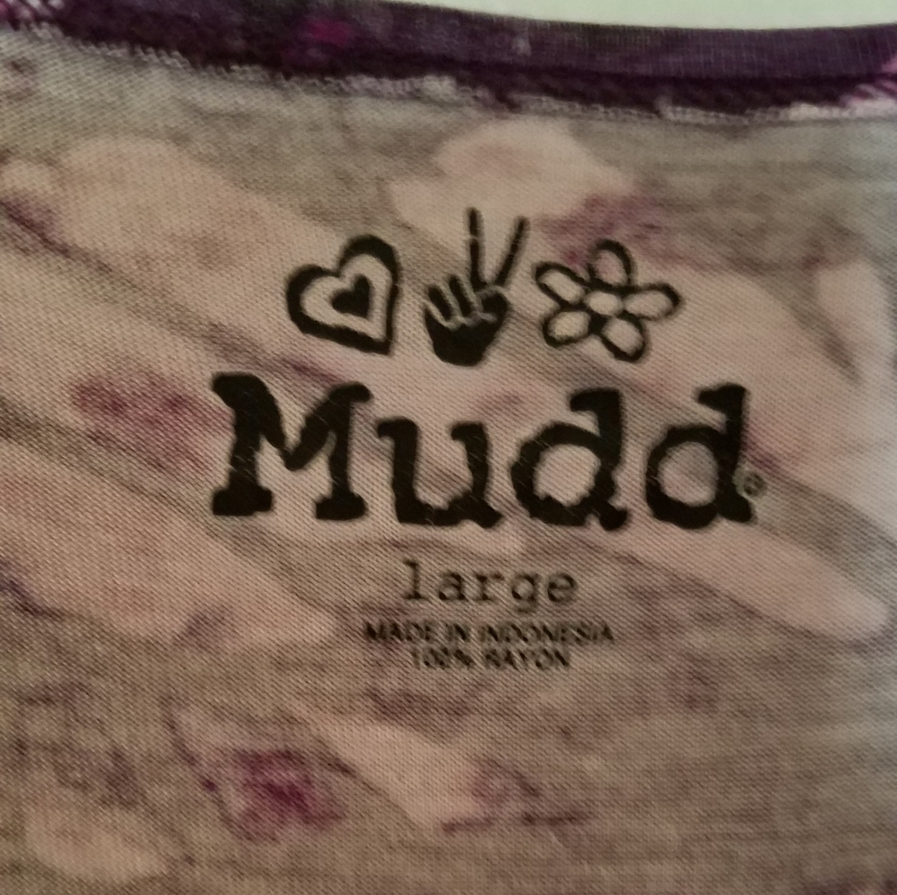 Mudd Purple Tye Dye Knit Sundress Size L NWOT - Picture 2 of 4